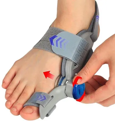 Obrázok produktu pre Korektor hallux valgus pre ženy a mužov, korektor na nohu na deň aj na noc pre ľavú aj pravú nohu, korektor proti bolesti spôsobené hallux valgus