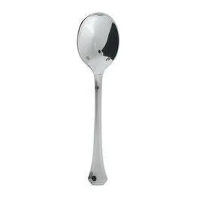 Image de Cuillère à café Sambonet S0587 Decò, en acier inoxydable argenté