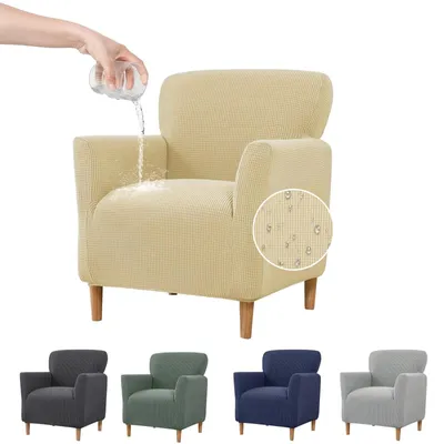 Immagine prodotto di Elzusha - Copertura elastica per poltrone con braccioli, ideale per la protezione