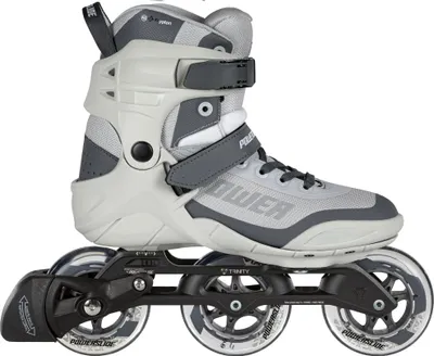 Image de Powerslide Inline Skates Phuzion Krypton Grey 100, unisexe pour hommes et femmes en gris, roues 100mm/83A, roulement à billes ABEC 7 Pro, art. nr. : 901984