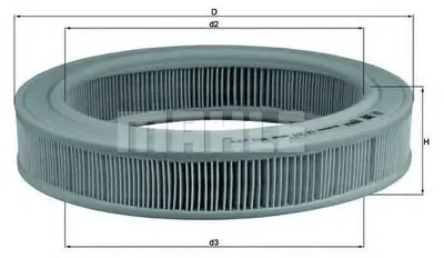 Obrázok produktu pre Luftfilter KNECHT LX 203