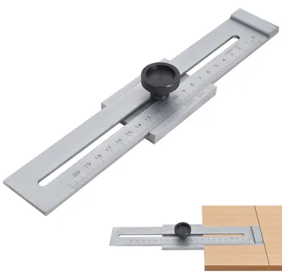 Obrázok produktu pre Solidchoice – Presný 200 mm oceľový merací nástroj pre označovanie