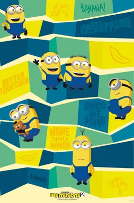Produktbild von MINIONS - Poster Maxi 91cmx51cm - Minions everywhere