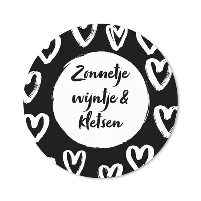 Produktbild von MuchoWow® Mauspad Mousepad Text - Sonne, Wein & Gespräch - Zitate - Wein - Garten 40x40 cm - Mousepads - Maus Mat - Pad - Mausunterlage - Schreibtisch Accessoires