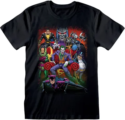 Obrázek produktu pro Tričko DC Comics - Villains (velikost S)