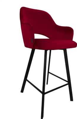 Zdjęcie produktu dla Hoker krzesło barowe Milano podstawa Profil czarna MG31