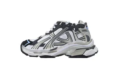 Zdjęcie produktu dla 772767 W3RNY 0623 Balenciaga Runner Sneakers Lan Bai Hei ROZMIAR:EUR37