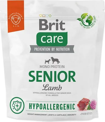 Immagine prodotto di Krmivo Brit Care Dog Hypoallergenic Senior 1kg