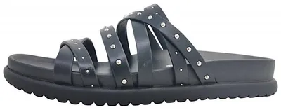 Produktbild von Tamaris  Damenschuhe Sandalen Flach Pantolette Schwarz Freizeit, Schuhgröße:39 EU
