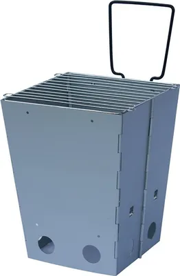 Produktbild von Grandhall Foldable charcoal Starter / klappbarer Anzündkamin Kamin Grill