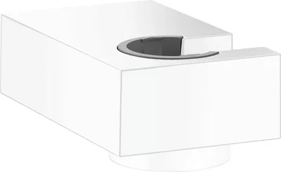 Produktbild von Wandhalter Porter E mattweiss mattweiß für Handbrausen