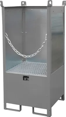 Produktbild von Bauer Fass-Stapelpalette FSP-1 G, lackiert, Mausgrau