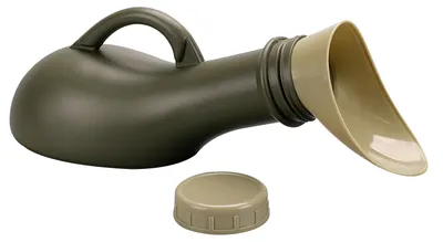 Imagen del producto de Orinal portátil, 1 unidad, con tapa, de 500 ml, para llevar