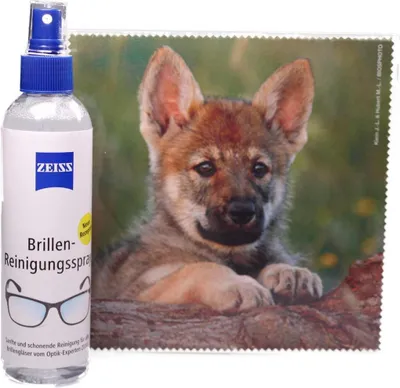 Produktbild von Mikrofasertuch "Schäferhundwelpe"  Größe 18,5*18,5 cm von La Kelnet