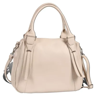 Immagine prodotto di Borsa a tracolla da donna Toscanto in pelle, beige, D2OTT855UI2