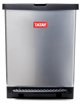 Obrázok produktu pre Tatay 1020100 Cubo Pedal 25 L - Trend Metalizado