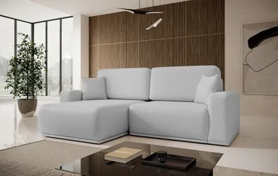 Obrázek produktu pro FurMeb24 ECKSOFA FLOUD - 250 x 160 cm aragon 80 - s funkcí spánku a postelovým boxem - levá strana