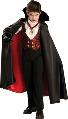 Produktbild von Vampirgraf - für Halloween Kostüm Kinder Junge Kindergröße: 128