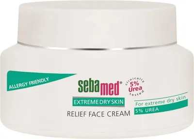 Zdjęcie produktu dla Sebamed Relief Krem do twarzy z mocznikiem 5% 50ml