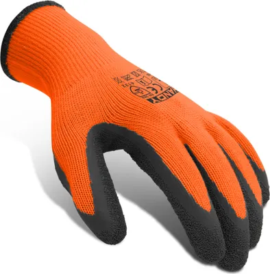 Produktbild von Praktische Gartenhandschuhe für Damen und Herren – Orange – XL / Größe 10 – Wiederverwendbar – BPK