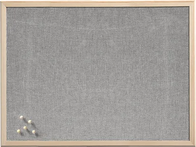 Produktbild von ZELLER PRESENT Pinboard Leinen/Kiefer 40x60cm