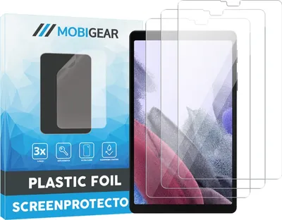 Produktbild von Mobigear  Samsung Galaxy Tab A7 Lite Displayschutz Schutzfolie - Hüllenfreundlich (3er Pack)