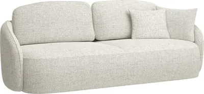 Produktbild von Selsey Savoy - 3-Sitzer Sofa mit Schlaffunktion und Bettkasten, cremeweiß