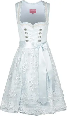 Produktbild von Dirndl Sunny 60er Länge hellblau 42