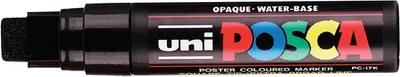 Produktbild von POSCA uni PC-17K, 1 Stück(e), Schwarz, Meißel, Schwarz, 1,5 cm, Tinte auf Wasserbasis