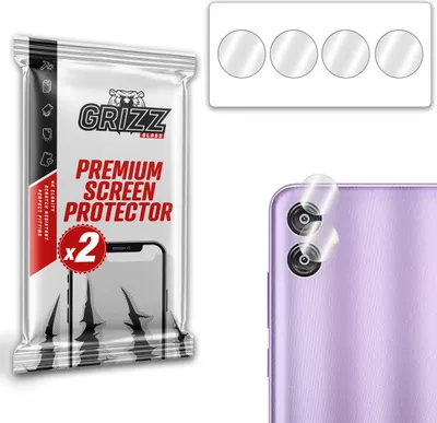 Produktbild von Glas für die GrizzGlass HybridGlass Kamera für Samsung Galaxy F04