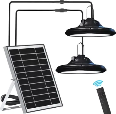Immagine prodotto di Lampada da campeggio - Lampada a sospensione solare - Lampada da tenda - 200 LED - Impermeabile