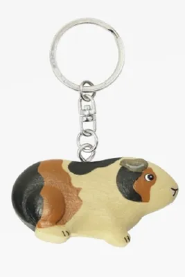 Produktbild von Schlüsselanhänger Meerschweinchen Schlüsselring Talisman Rucksackanhänger Anhänger Tier Meerschwein