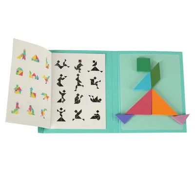 Produktbild von Magnetisches 3D-Puzzle für Kinder von Aga - Tangram-Blöcke