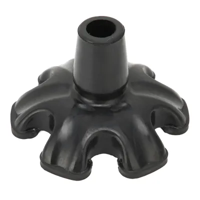 Image de Embouts pour cannes, conception à 6 colonnes, antidérapants, en caoutchouc, 19 mm, pour cannes et bâtons de tir