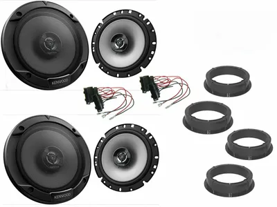Produktbild von Kenwood Lautsprecher Set für Skoda Octavia I Bj 97-04 Tür vorne hinten 600 Watt