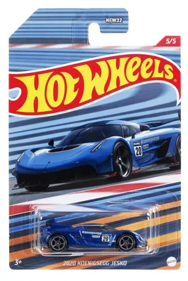 Produktbild von Mattel HFW32; HDG73 - Hot Wheels Themed Entertainment Racing Circuit - 2020 Koenigsegg Jesko