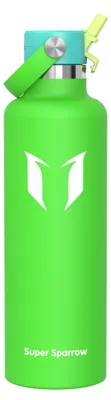 Produktbild von Super Sparrow Edelstahl Trinkflasche Kinder - 18/10 Ultraleicht Thermobecher - 1