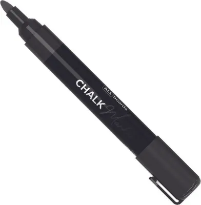 Produktbild von ALLboards Kreidemarker schwarz 6.0 mm 1 St.