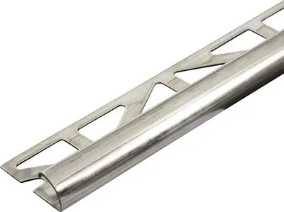 Produktbild von Viertelkreis-Abschlussprofil Dural Durondell DRE 110 Edelstahl Länge 250 cm