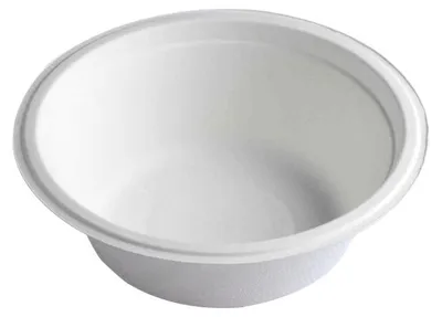 Zdjęcie produktu dla Miska z trzciny cukrowej okrągła 350ml, 50szt