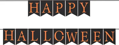 Produktbild von Dekorative Banner Girlande hängende Ornament Happy Halloween
