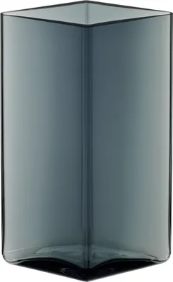 Produktbild von Iittala Ruutu Vase - 115 x 180 mm - Grau