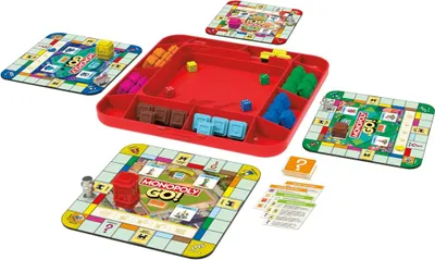 Produktbild von Monopoly GO! Brettspiel - Deutsche Version, Spiel zur beliebten Online-Version, schnelles Strategiespiel für die ganze Familie, lustige für 2 bis 4 Spieler