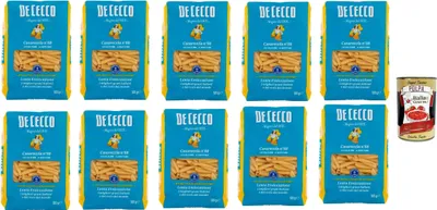 Produktbild von De Cecco Casareccia N°88, 100% Italienisch Pasta Nudeln 5x 500g + Italian Gourmet Polpa 400g