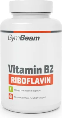 Produktbild von GymBeam - Vitamin B2 (Riboflavin) 90 Kapseln