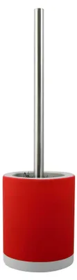 Produktbild von Rote Toilettenbürste mit langem Griff