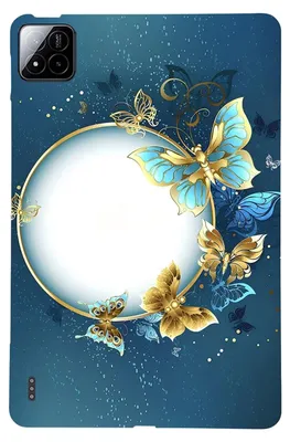 Immagine prodotto di Custodia in TPU per tablet Xiaomi Pad 8 / 8 Pro / Pad 7 / 7 Pro con motivo a farfalla