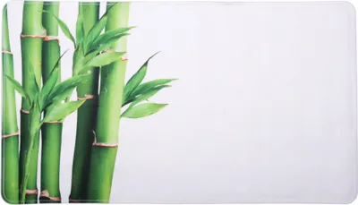 Obrázek produktu pro SANILO Bambusová koupelnová rohož zelená 40 x 70 cm