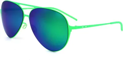 Produktbild von Italia Independent MOD 0200 I THIN METAL Green led 59/12/140 Herren Sonnenbrillen