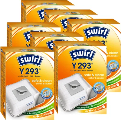 Produktbild von 7 x Swirl Y 293 MP Plus AirSpace Staubsaugerbeutel Staubbeutel Microvlies